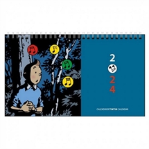 Tintin - Bord/Vægkalender 2024